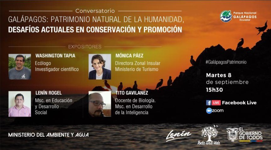 Event: Galapagos, Natural Heritage of Humanity – A Conversation